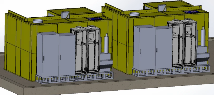 Plasma Coating System for Metal and Non-Metal Surfaces, Model PSC 50/100