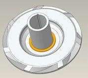 عجلة الكمبريشن FBH D1050N، عمود 0.68 بوصة، نيريسيت