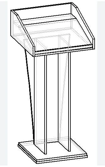 Wooden Stands for Lecture Halls and Classrooms