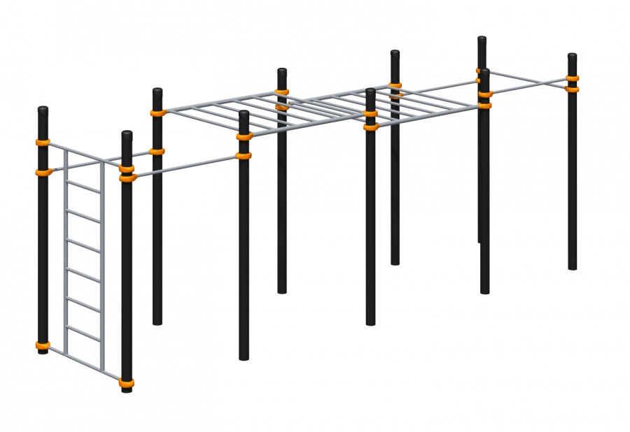 Workout Equipment Romana 501-01.17.01 for Outdoor Use