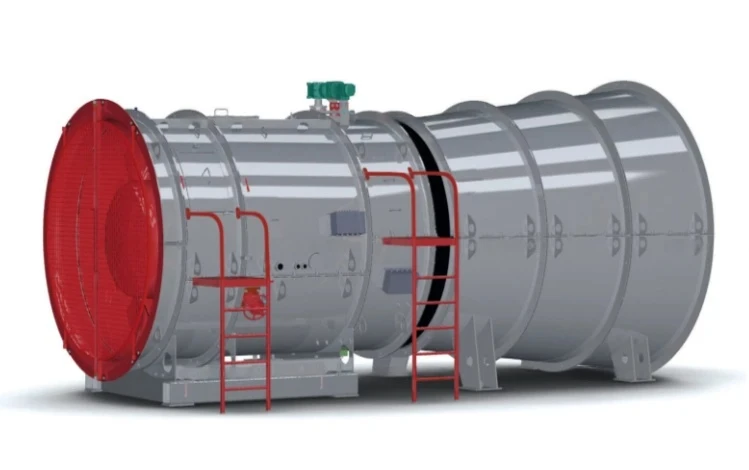 مروحة محورية للتهوية في الأنفاق لسيرفس هواء فعال من سلسلة VOM