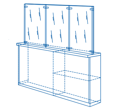 CA Series Metal Furniture Stands