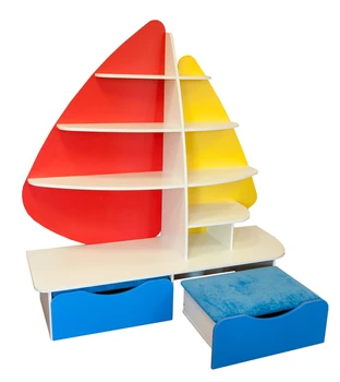 Yacht Shelf Art. C.06.99 with Drawers