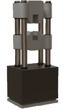 Universal servohydraulic testing machine UIM-1000-XI (RUS)