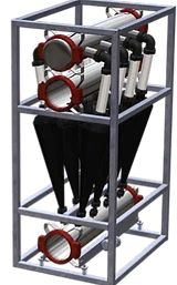 High Density Multi-Cyclone Separator Filtration Station - HC-SHDM