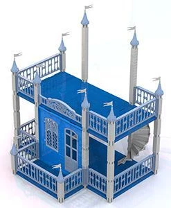 Snow Queen Castle Playset with Two Ladders