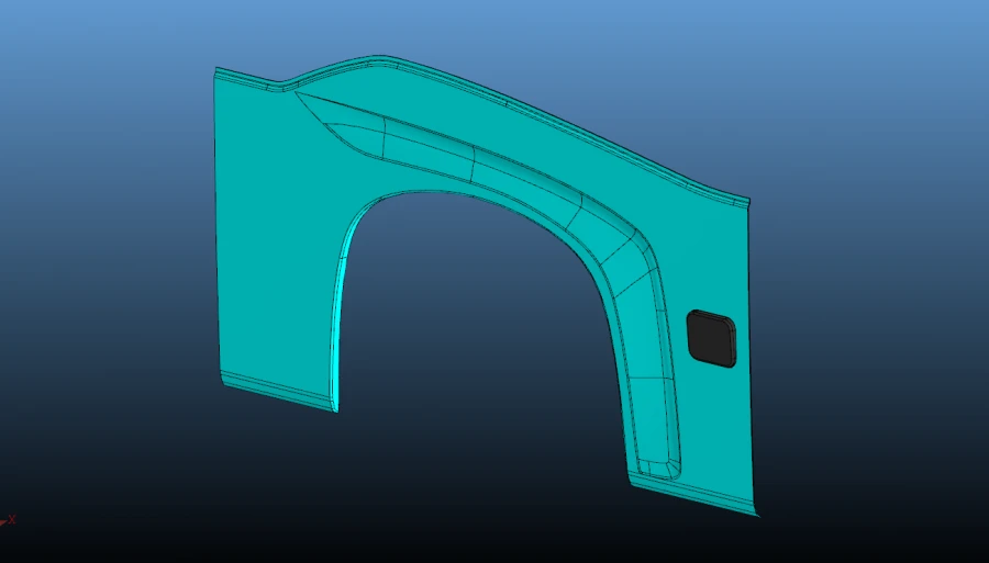 لوحة قوس خلفية يمينية 6282-401-5402502-02