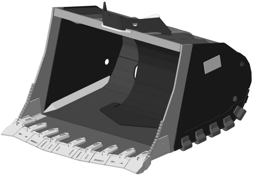 دلو صخري LH410-ULR-400 للحفارات