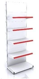 Wall-Mounted Metal Display Rack