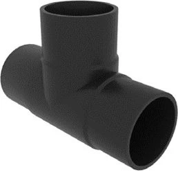 Gas Polyethylene Equal Pass Tee Connector