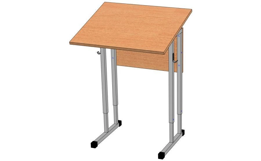 Adjustable Single Student Desk for Growth Group 4-6, Model SURN-2