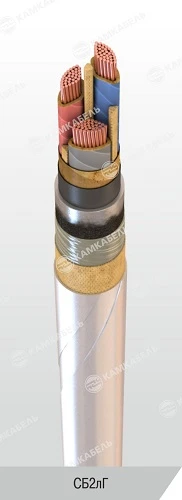 كابل طاقة مع موصلات نحاسية وعزل ورقي، 6-10 كف