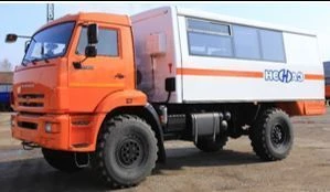 Freight and Passenger Vehicle NEFAZ-4208-42, Base Chassis KAMAZ 5350-42