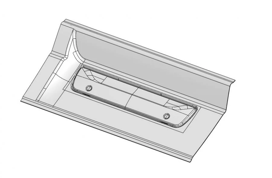 لوحة السقف اليسرى الخلفية للمركبة 5299231-5702060-52