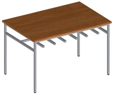 Dining Table with Metal Frame - Stylish and Durable Design