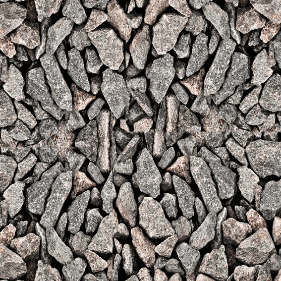 حجر جيري مجروش بحجم 40-70 مم (PC غرانيت-كوزنيتشنوي)