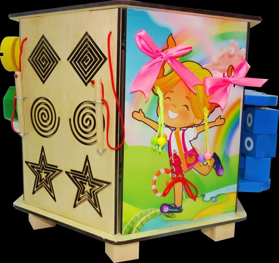 مكعب التعلم اللوني للأطفال - بيزيكوب فوسطورغ