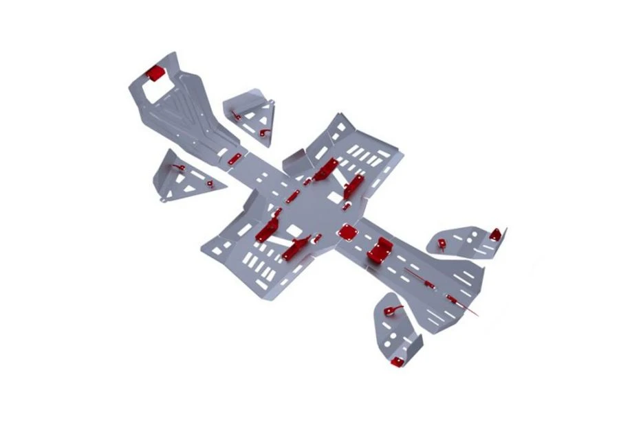 مجموعة حماية القاع لسيارة كان آم أوتلاندر/ماكس G2