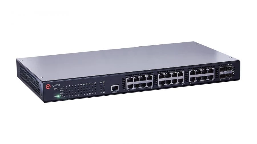 Layer 3 Managed Stackable Switch with PoE Technology - QSW-3310-28TX-POE-AC