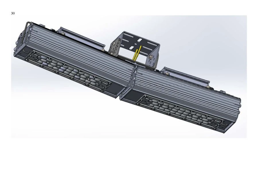 ضوء LED التصميم الصناعي "MTM IoT" سلسلة كيوبيك 100 وحدتان