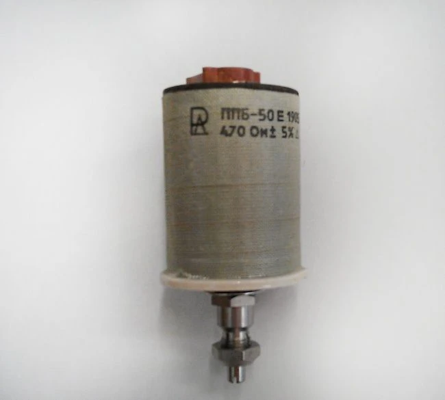 Adjustable Wire-Wound Resistor PПБ-50Г 100 Ohm±5%