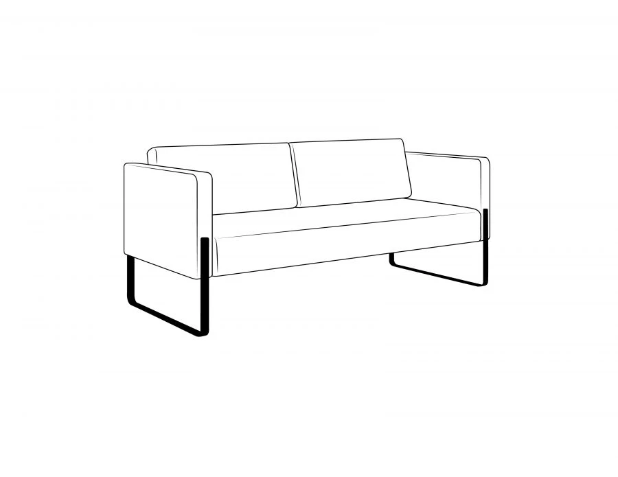 Focus Sofa for Public Spaces