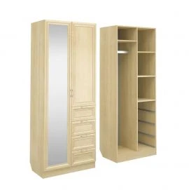 Wooden Wardrobe for Bedroom 800x600x2000 mm Model Sh-11