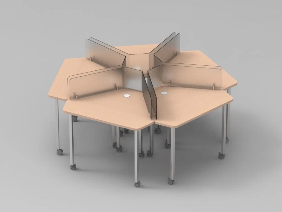 صندوق بإطار معدني من علامة "Edelwood