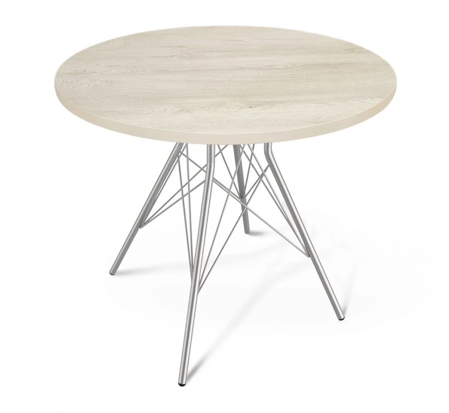 Elegant Sheffilton SHT-T2/80 Table with Metal Base