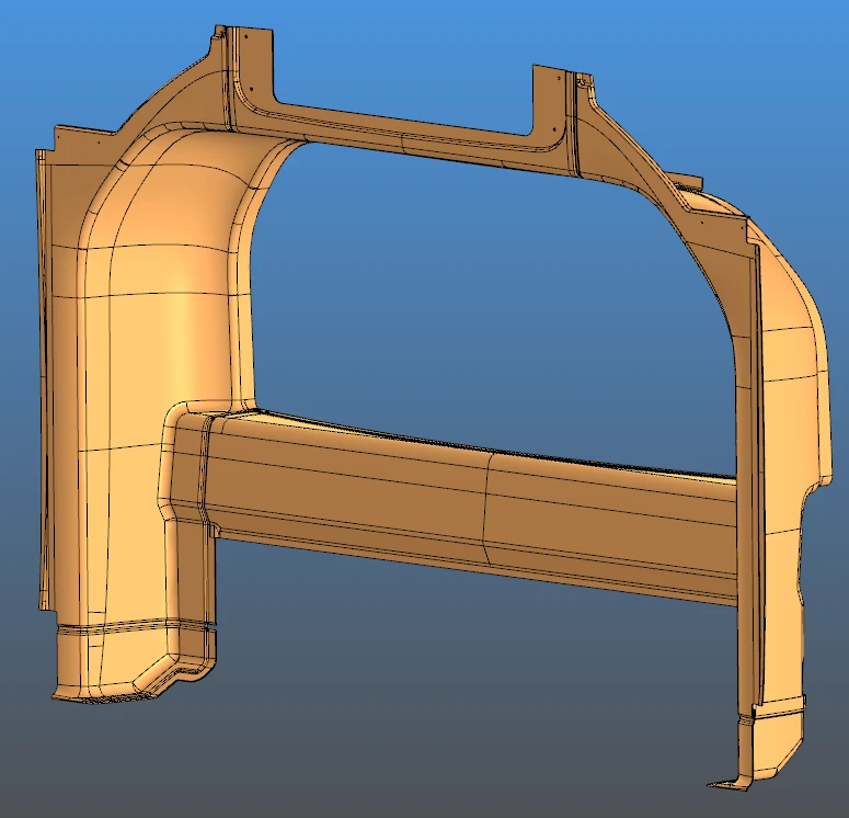 Complete Rear Cover Assembly 6241-03-5602010