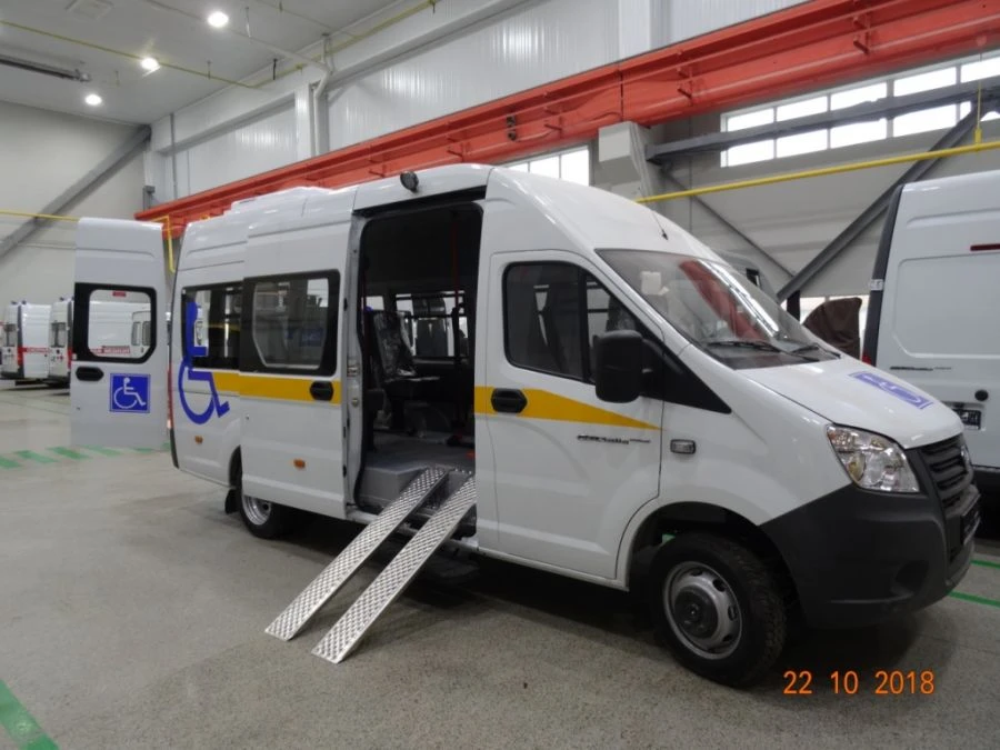 A-Class Bus for Wheelchair Users IAC-1767A2 Diesel Model A65R52