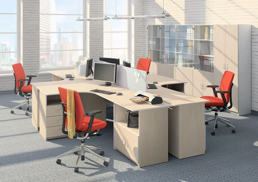 Budget Wooden Office Cabinets - Collection "BUDGET