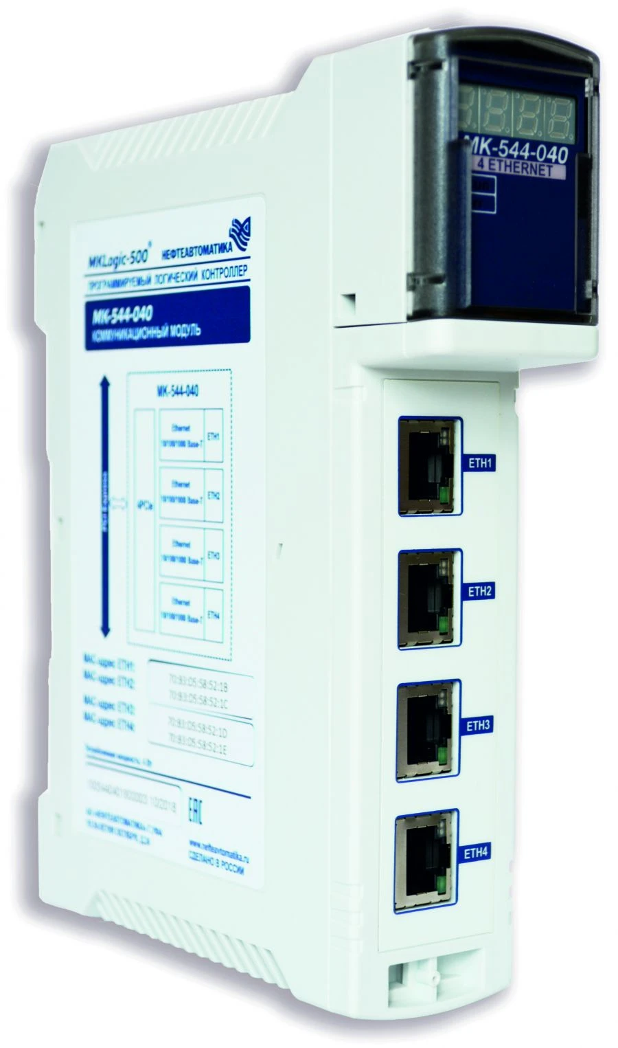 المتحكم المنطقي القابل للبرمجة MKLogic-500® MK-544-040