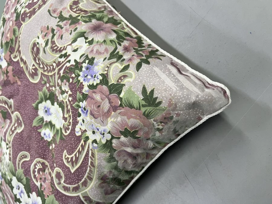 Cotton Fabric Pillow with Down-Feather Filling 60x60 cm