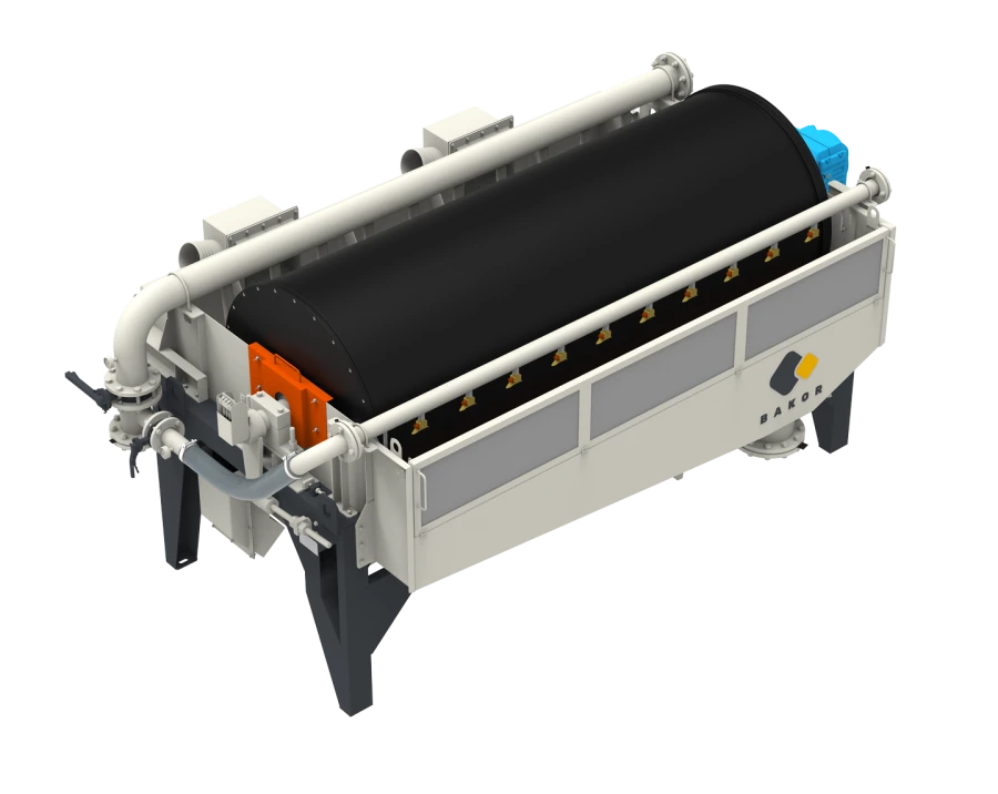 Magnetic Separator for Ores Concentrates - Drum Model