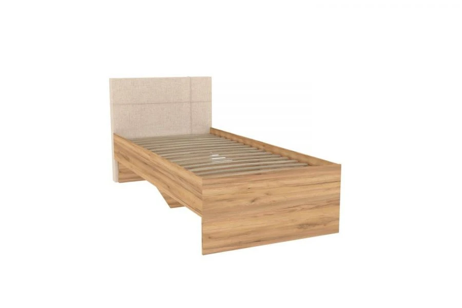 Modex-2 Bed 900x2000 (Golden Oak Finish) LD.522020.000