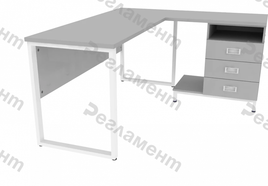 طاولة ركنية MK V1 900-2500x900-2500x650-950مم