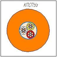 كابل المجال السيسمي KPSPUz لجيوفونات