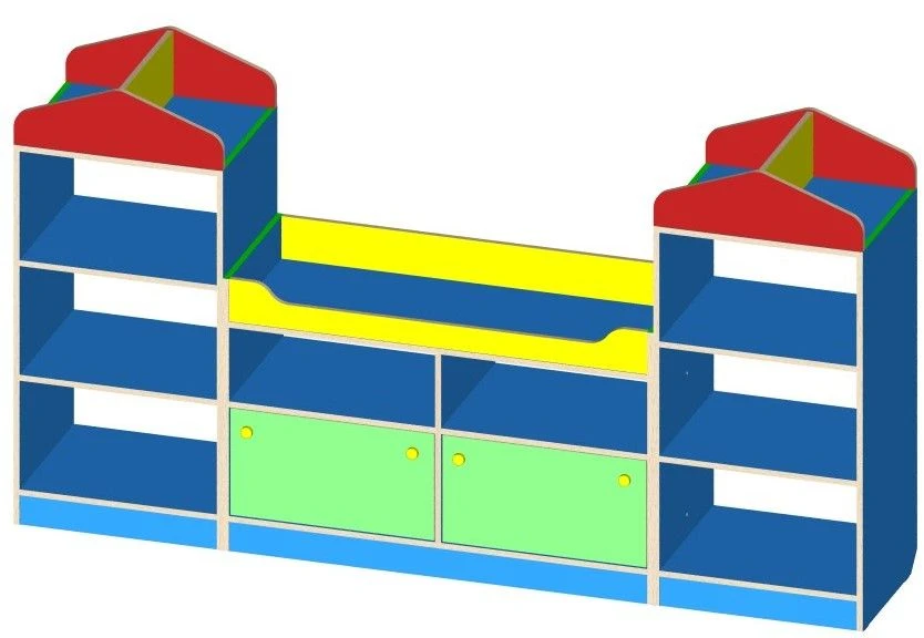 House Shelf for Toys and Educational Aids - Model 4102