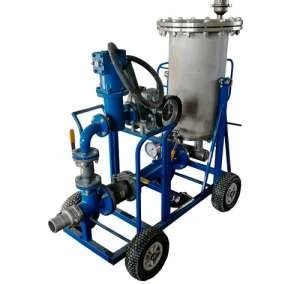 وحدة سحب الكيروسين الطائر المتنقلة TS-1 من صهاريج السكك الحديدية