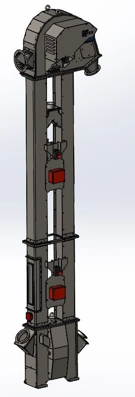 Galvanized Grain Elevator CSE-120 for Vertical Transport