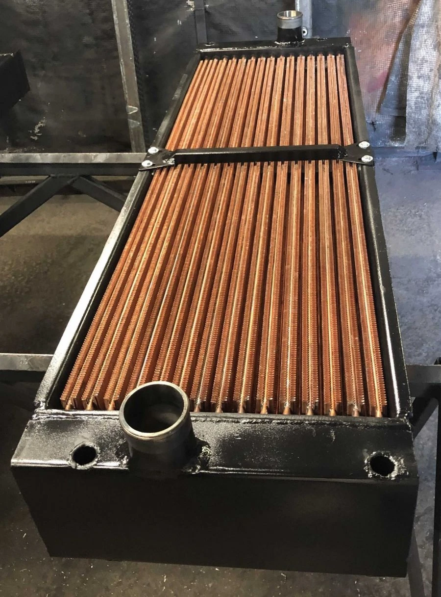 Hyundai 520 Water Cooling Radiator Replacement