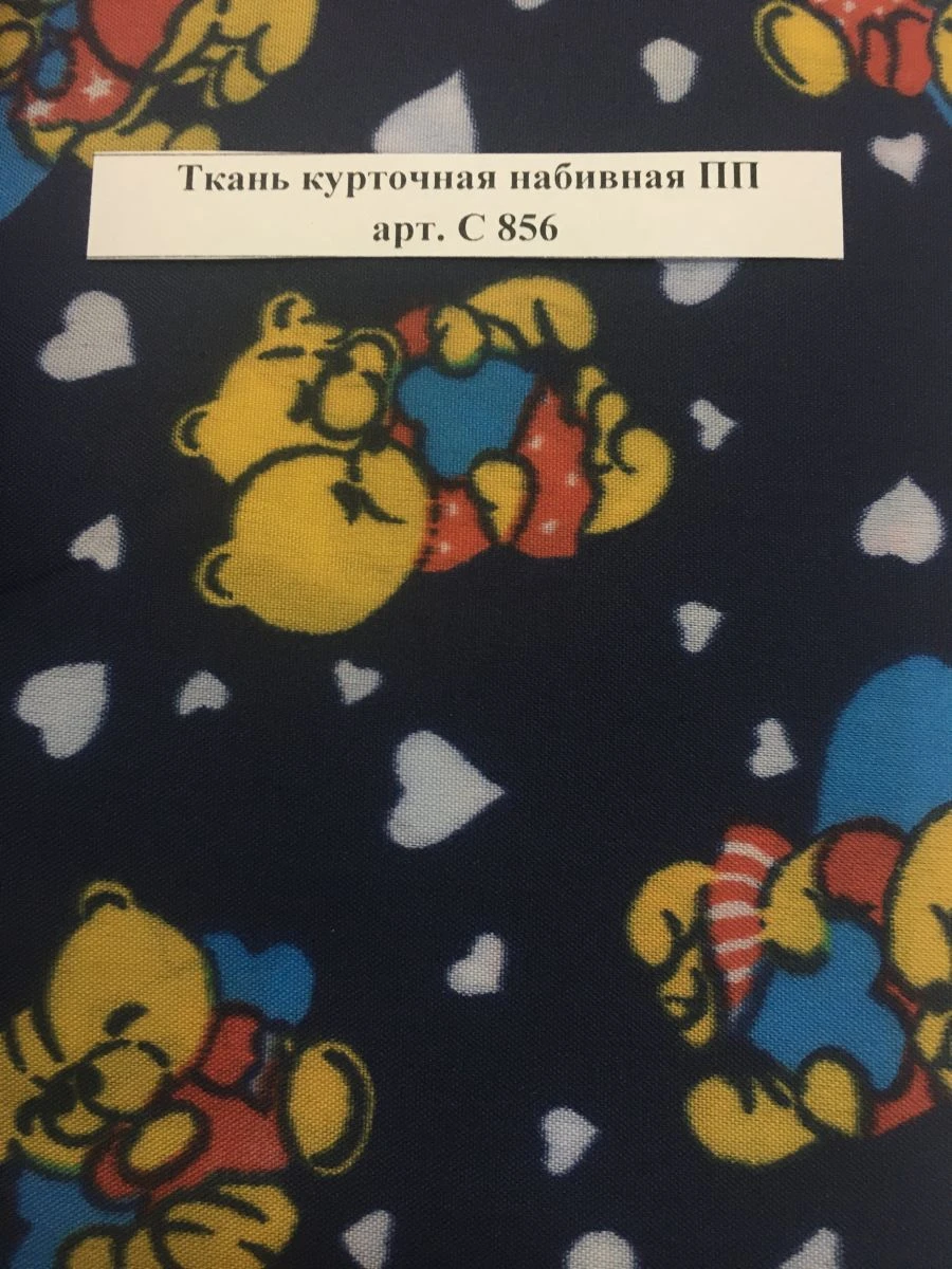 Water-Repellent Printed Jacket Fabric PP Art. S 856