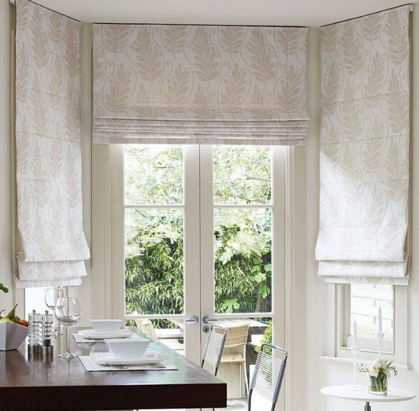 ستائر رومانية - تغطية نوافذ زخرفية