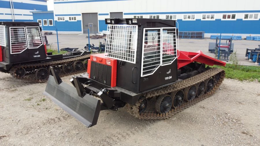 Crawler Forwarder Machine TLP-4M-034-04 with Pusher