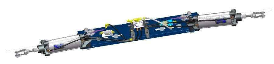 مشغل الأبواب الهوائية للمركبات 40M3R63/116T1B044