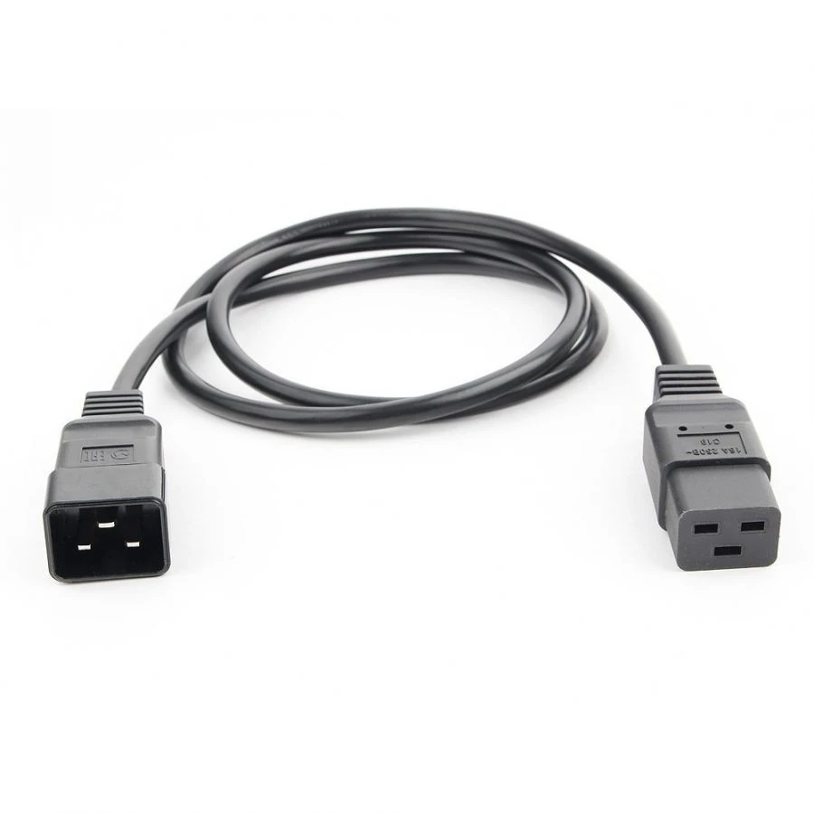 Power Cable PVS-AP 3x1.5 C19C20-250-16-1.8, Black, 1.8m