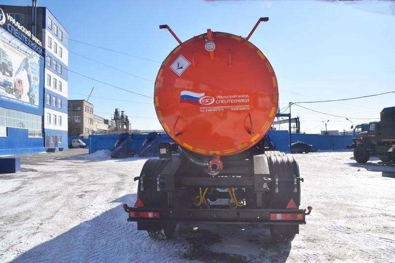 Food Grade Tank Semi-Trailer UZST Type 9176 with ABS and EBS