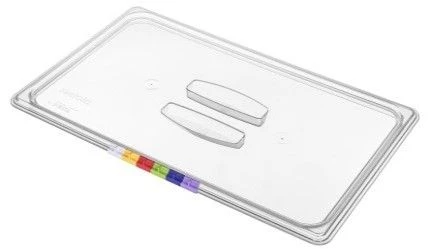 غطاء حاوية بولي كربونات مع مقبض لحاوية غاسترو 1/1 (شفاف)