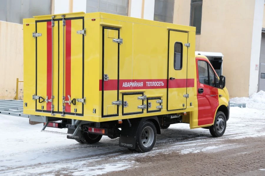 شاحنة ديزل 3008EF بدون رافعة على هيكل GAZelle NEXT